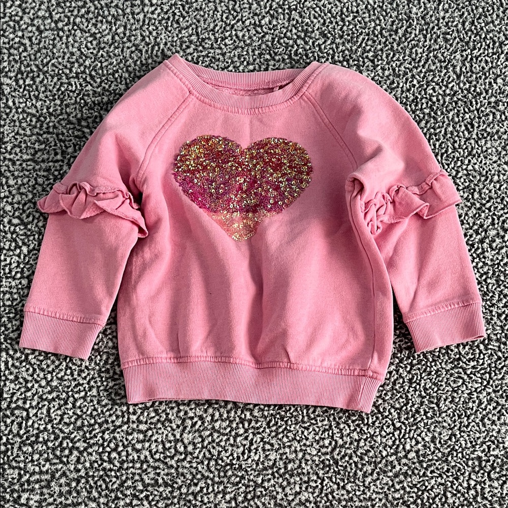 Lot of Three (3) Sweatshirts & Skater Skort Size 4T/4A